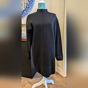 Heavy weight mock turtleneck dress